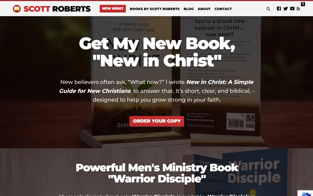 Preview of the ScottRoberts.org website